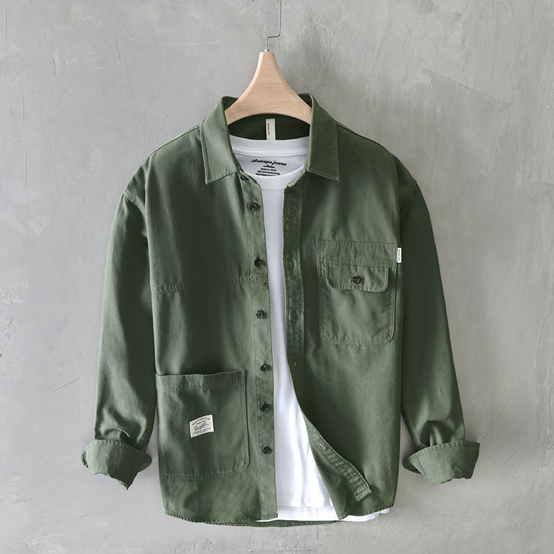 Cargo Shirt / Casual Shirt / Printed Double Pocket Shirt for Men best for USA / Europe