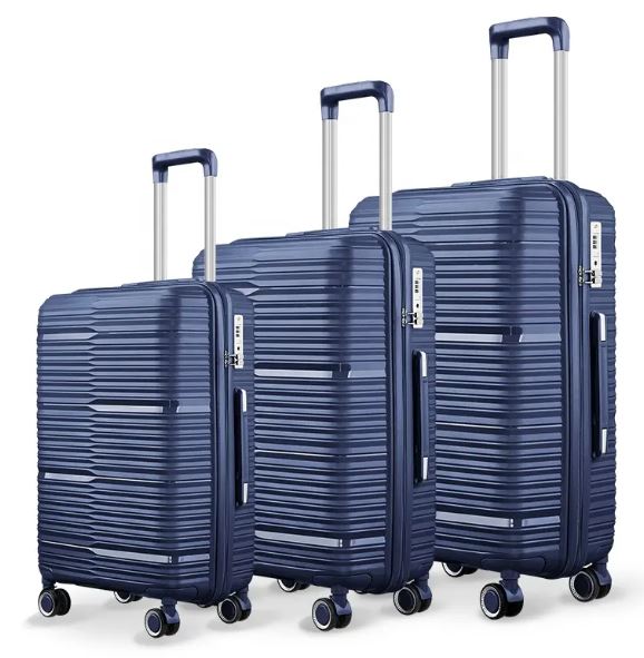 3 Pcs Set Travelling Luggage Trolley Suitcase (Small/Medium/Large)
